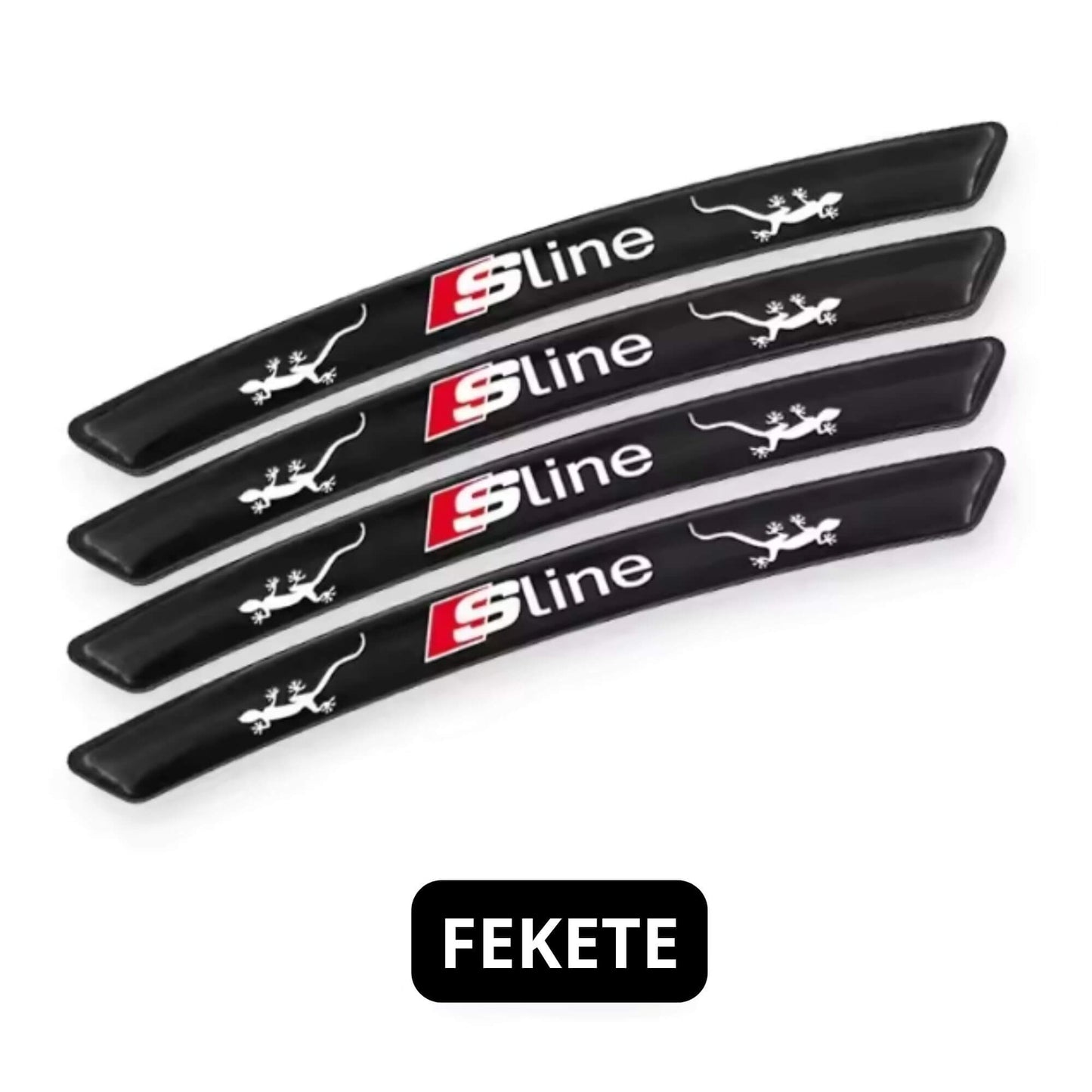 Audi -hoz Sline alufelni felirat / matrica - fekete