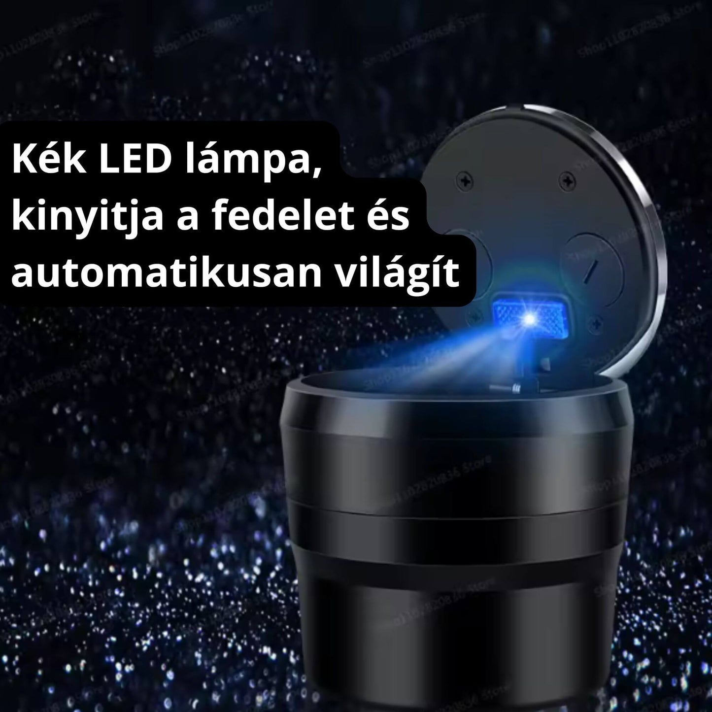 Audi autós tároló / hamutartó kis leddel