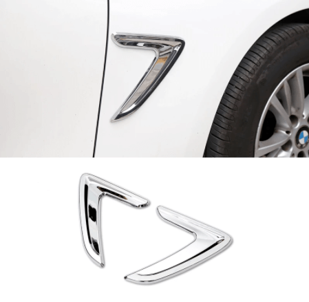 BMW-hez króm cápa kopoltyú sárvédőre