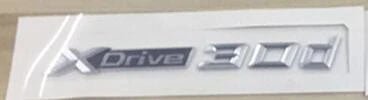 BMW Xdrive 30d felirat sárvédőre