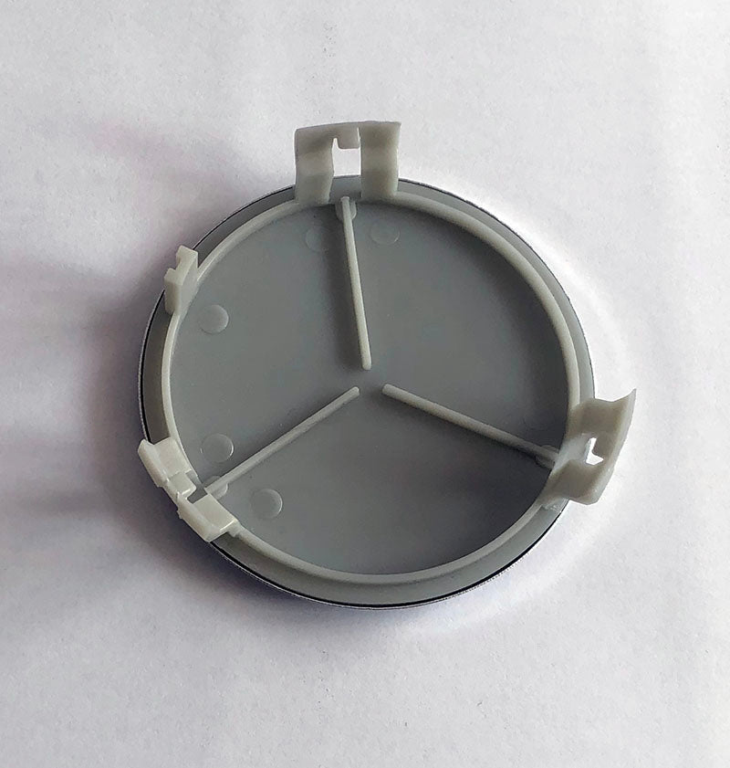 Mercedes -hez közép, (75 mm) SZETTben élénk kék-króm 1db