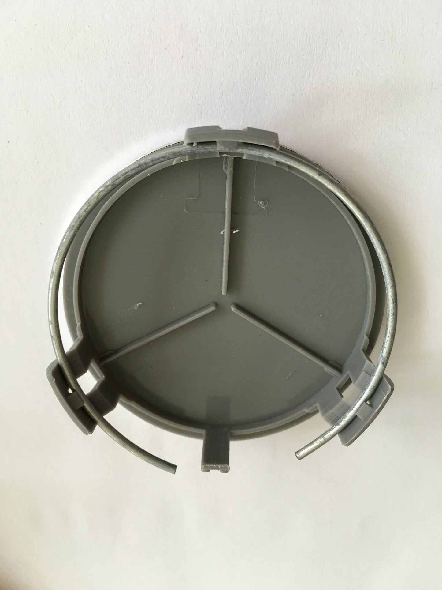 Mercedes -hez felni közép, kupak - kék-króm kalászos - 1 DB!