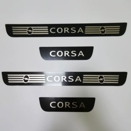OPEL CORSA -hoz küszöb díszléc 4db-os szett