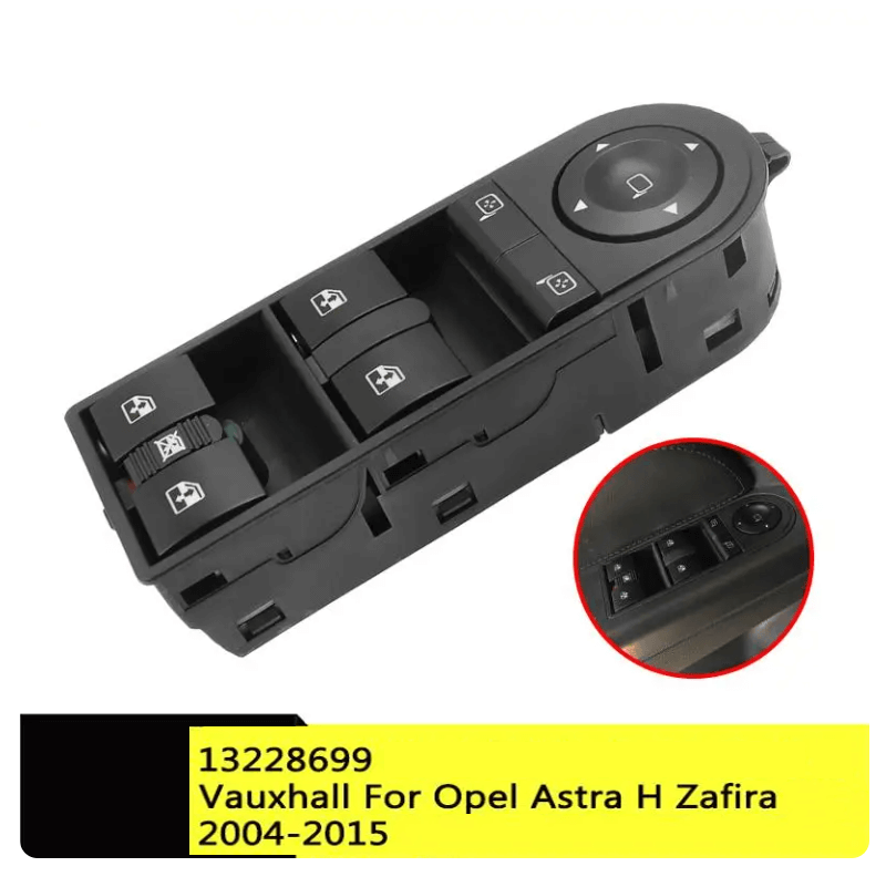 Opel Astra /Zafira elektromos ablakemelő kapcsoló panel