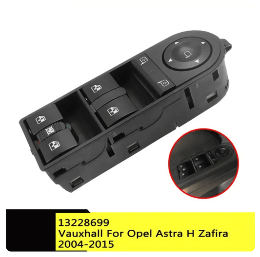 Opel Astra /Zafira elektromos ablakemelő kapcsoló panel