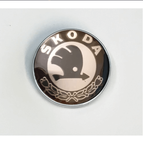 Skoda hoz felni közép, kupak 60mm-es - fekete középpel
