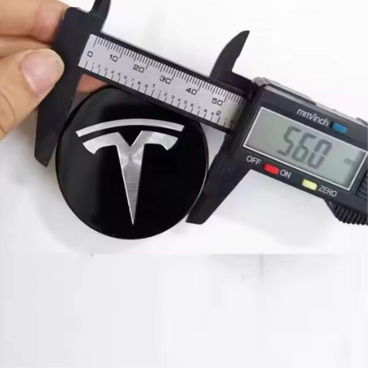 Tesla 56 mm felni középkupak szett – (Model 3, Model Y, Model S, Model X, 2019–2023)
