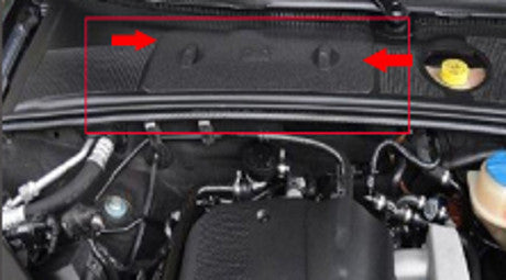 Akkumulátor fedél Audi A4 B6 B7 -hez