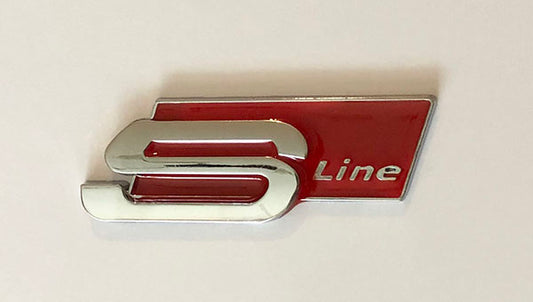 Audi S-line öntapados csomagtér felirat