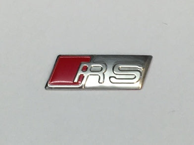 Audi hoz RS jelzés - ezüst színben