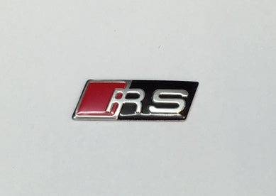 Audi hoz RS jelzés - fekete színben