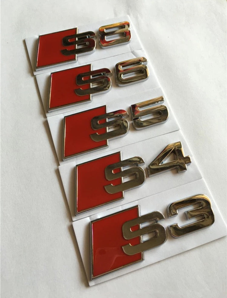 Audira S6 felirat, jel, embléma