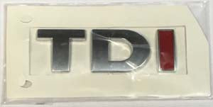 Audi - hoz TDI felirat piros I