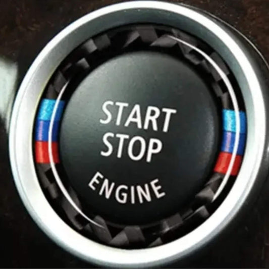 BMW 3 E90 E92 E93 indító gomb dísz M-performance