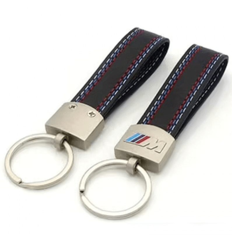 BMW bőr kulcstartó - M -es