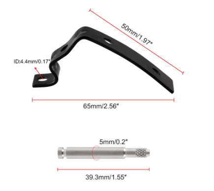 Kesztyűtartó javító készlet Audi -hoz