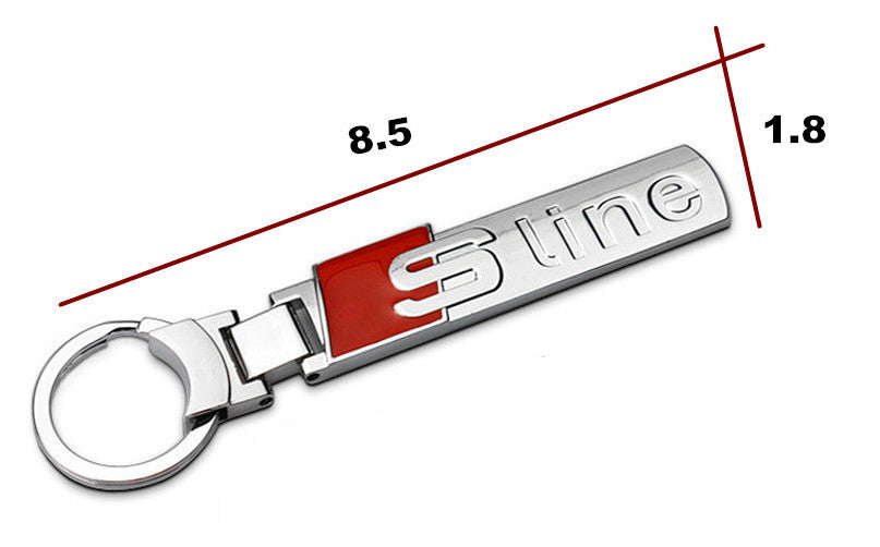 S-line feliratos kulcstartó