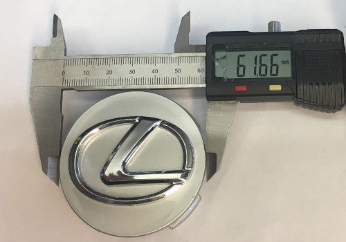 Lexus -hoz felni közép, kupak 62 mm-es - grafit - 1db