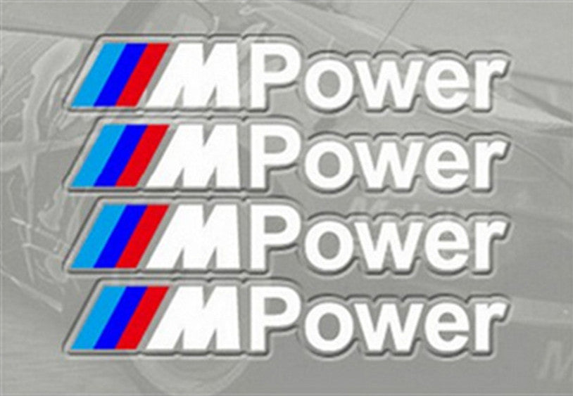 BMW M Power matrica - fehér