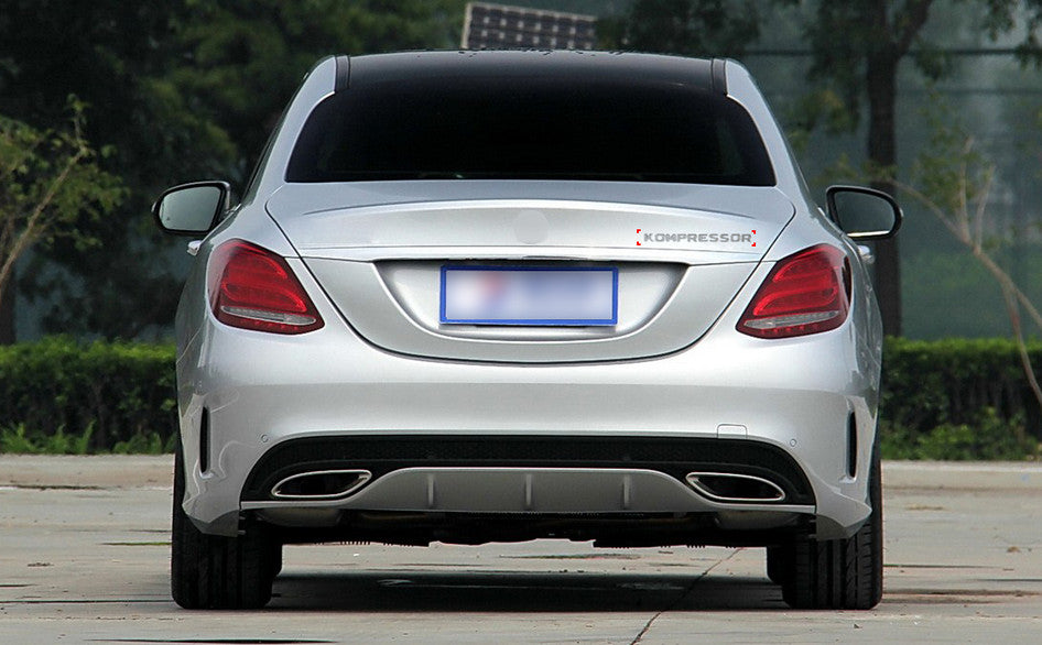 Mercedes -hez KOMPRESSOR felirat, jelzés