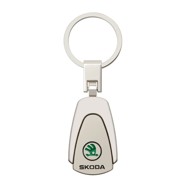 Skoda fém ajándék kulcstartó