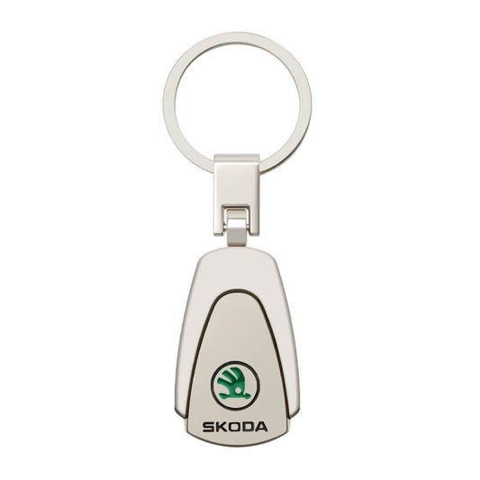 Skoda fém ajándék kulcstartó