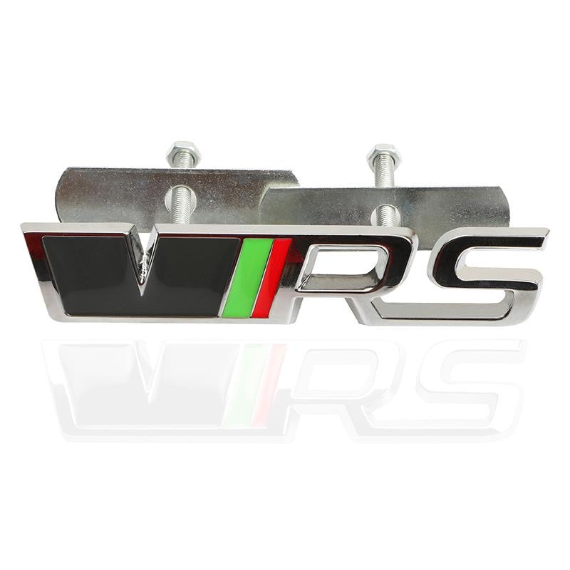 Skoda VRS jelzés hűtőrácsra - króm
