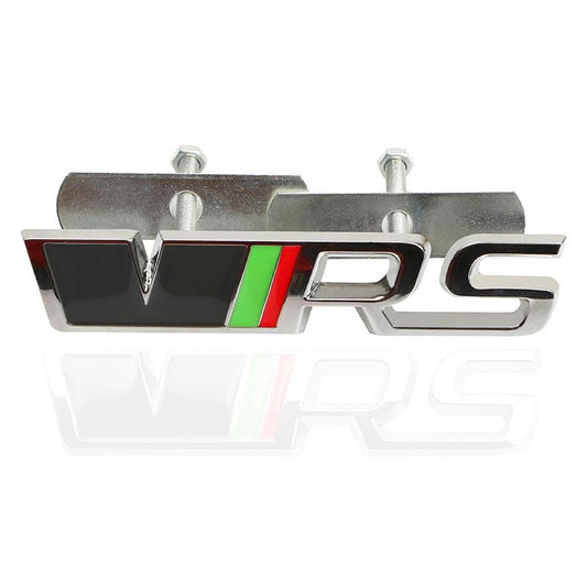 Skoda VRS jelzés hűtőrácsra - króm