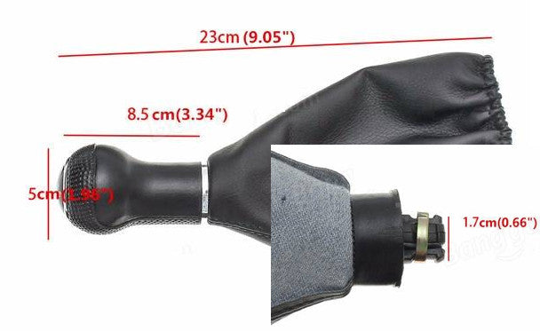 VW -hez Seat -hoz 5 fokozatú sebváltó gomb
