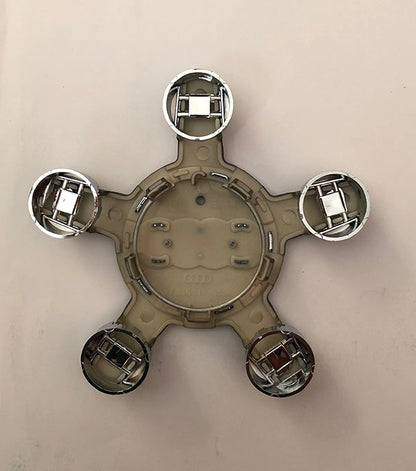 Audi -s csillag alufelni közép fekete 4F0601165