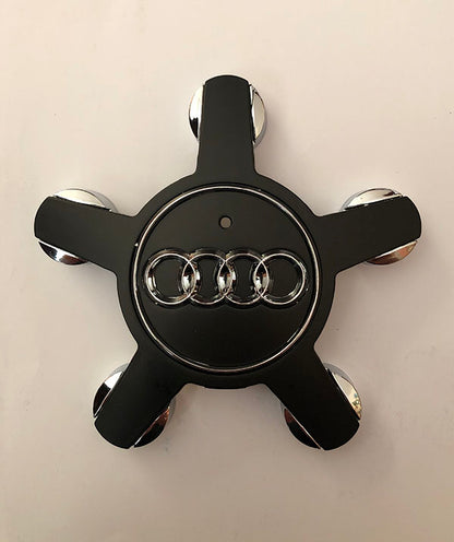 Audi -s csillag alufelni közép fekete 4F0601165