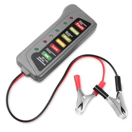 Akkumulátor teszter 12V - Autókhoz és Motorokhoz | Gyors és Pontos Mérés