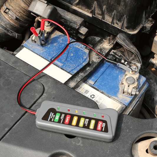 Akkumulátor teszter 12V - Autókhoz és Motorokhoz | Gyors és Pontos Mérés