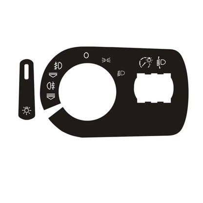 Audi A3 8P (2004–2008) rádió / klíma / fényszóró gomb javító matrica szett