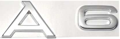 A6 csomagtér felirat