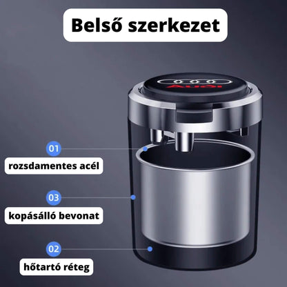 Audi autós tároló / hamutartó kis leddel