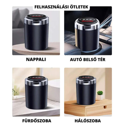 Audi autós tároló / hamutartó kis leddel