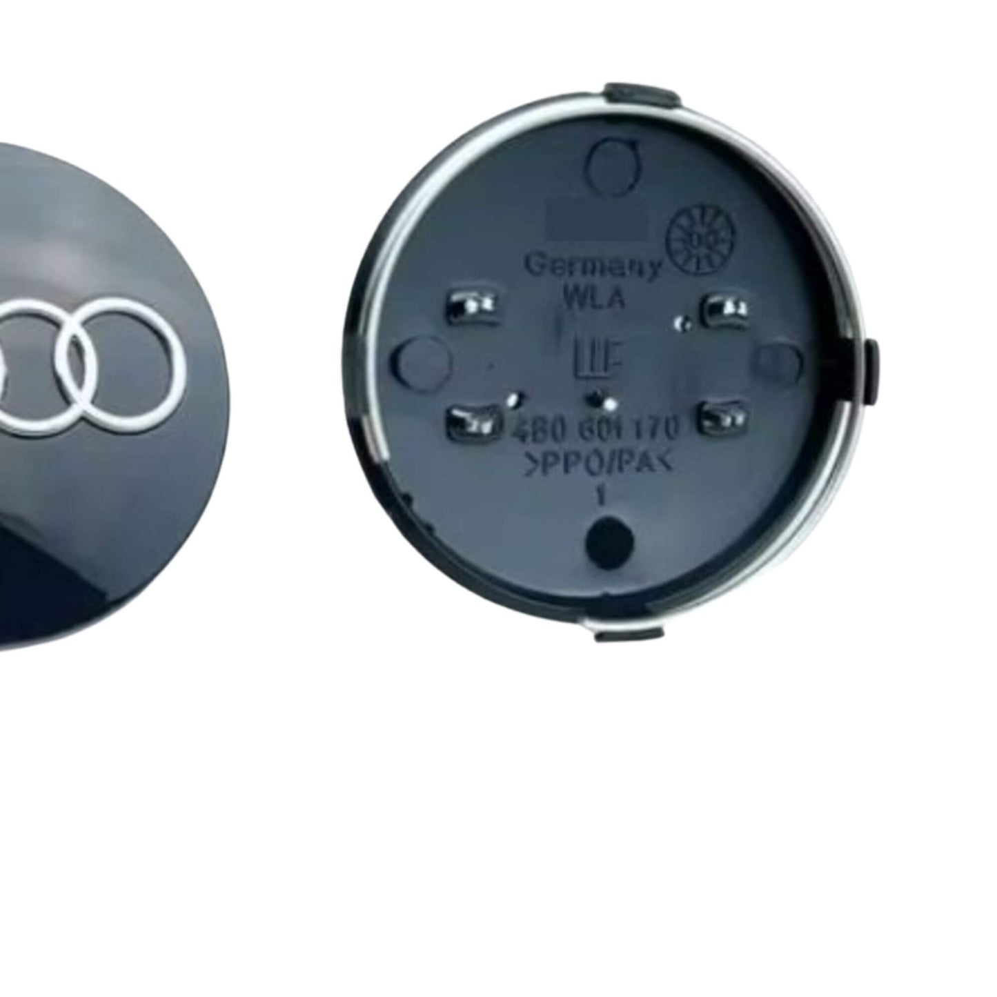 Audi alufelni közép kupak 4b0601170 fekete