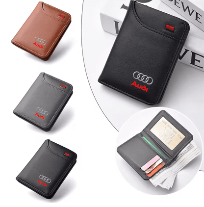 Audi -s pénz és bankkártya tartó