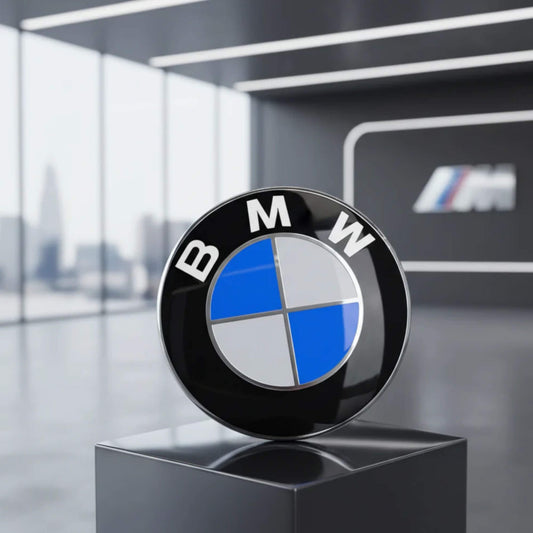 BMW Embléma 82mm - Motorháztetőre és Csomagtérre | Gyors Kiszállítás