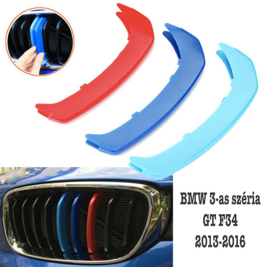 BMW F34 GT 3-as széria M-es műanyag vese klip szett 9 rácsoshoz
