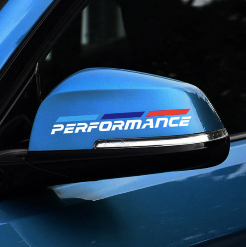 BMW -hez M Performance tükör matrica
