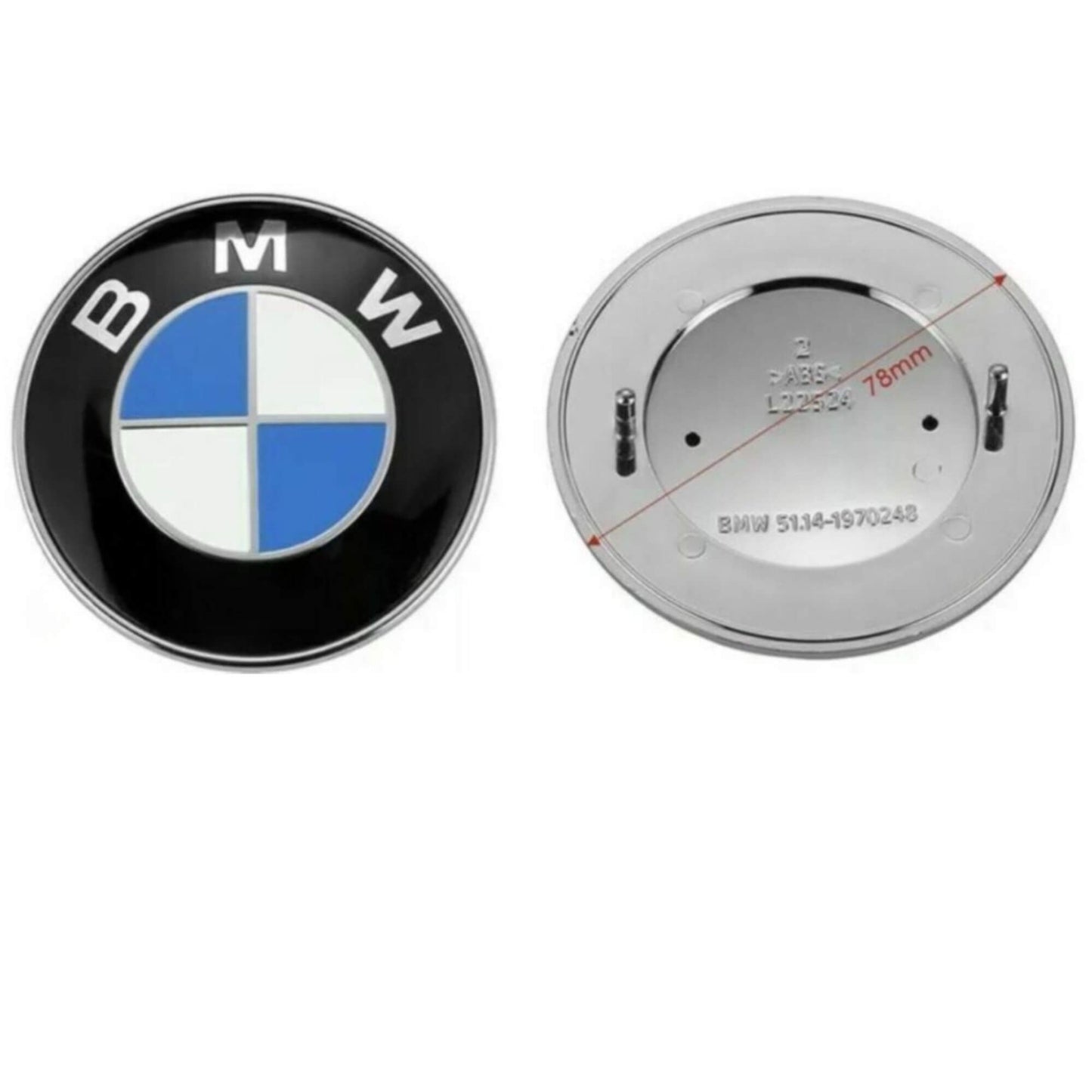 BMW -s csomagtartó embléma 78 mm