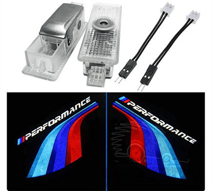 BMW -hez LED világítás ajtóba "M Performance"
