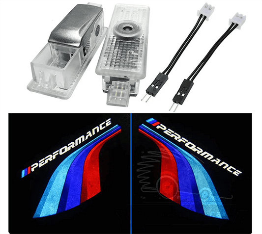 BMW -hez LED világítás ajtóba &quot;M Performance&quot;