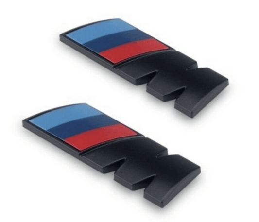 BMW -hez M-es jel sárvédőre - FEKETE