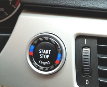 M -es indító gomb dísz