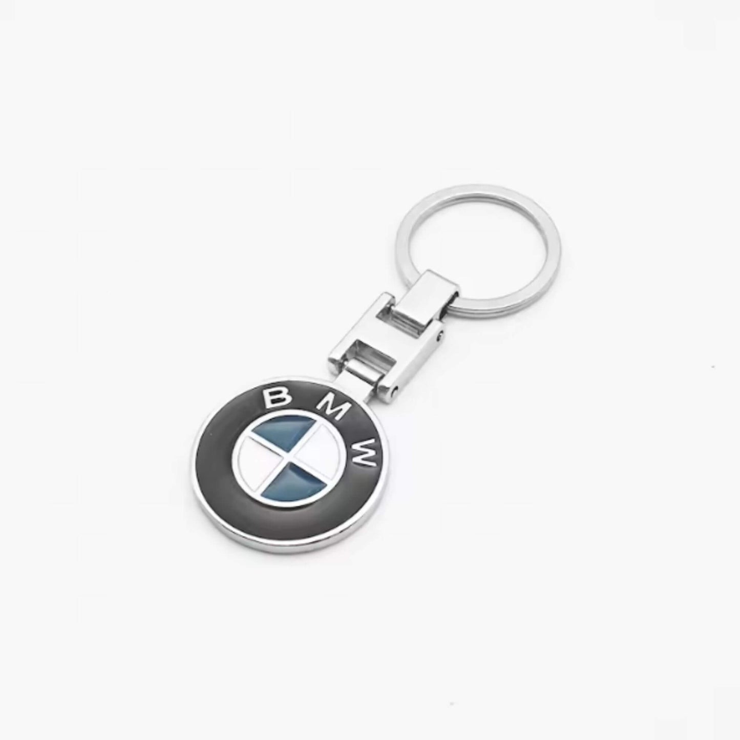 BMW-s fém kulcstartó kerek