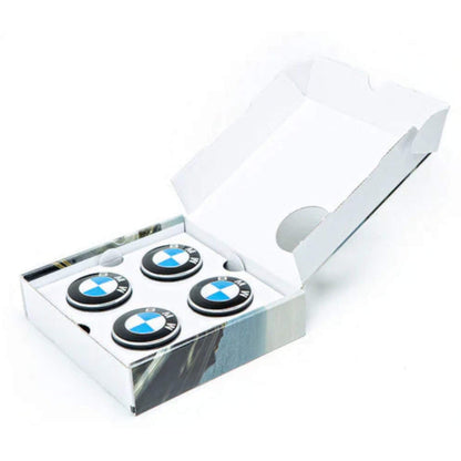 Forgásmentes BMW alufelni közép kupak szett 68mm