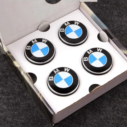 Forgásmentes BMW alufelni közép kupak szett 68mm